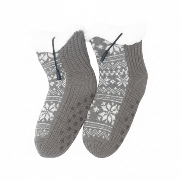 Gemini_Generated_Image_ql2pysql2pysql2p Pack CozyWinter – 2 paires de Chaussettes de Noël Chauffantes USB – Cadeau Cocooning pour Pieds Toujours Froids